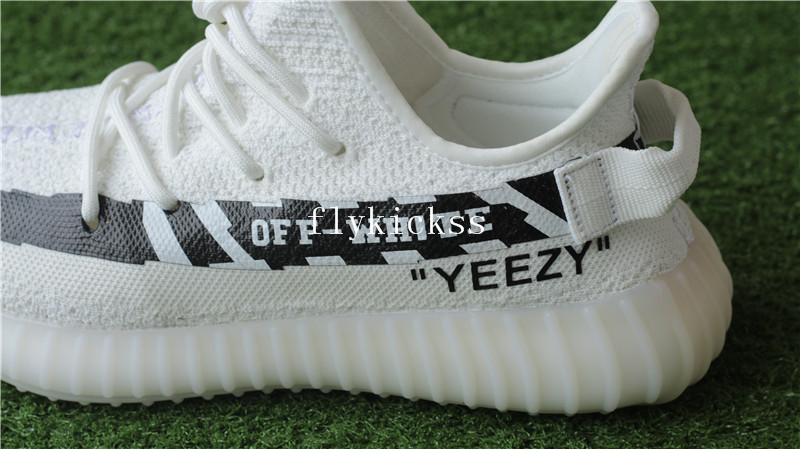 Off White x Adidas Yeezy Boost 350 V2 White